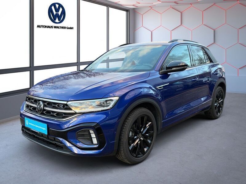 Blau Gebraucht 2023 VW T-Roc R-line SUV | 35.490 € (Teuer) - Bild 1/3