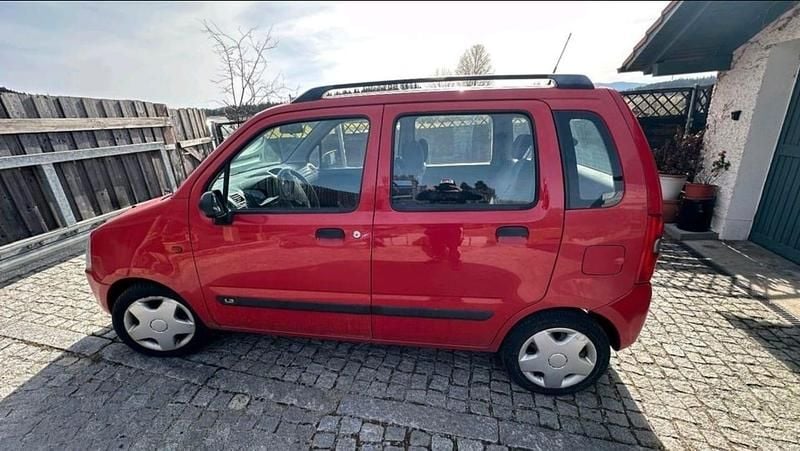 Rot Gebraucht 2003 Suzuki Wagon R Kleinwagen | 1.100 € - Bild 1/4