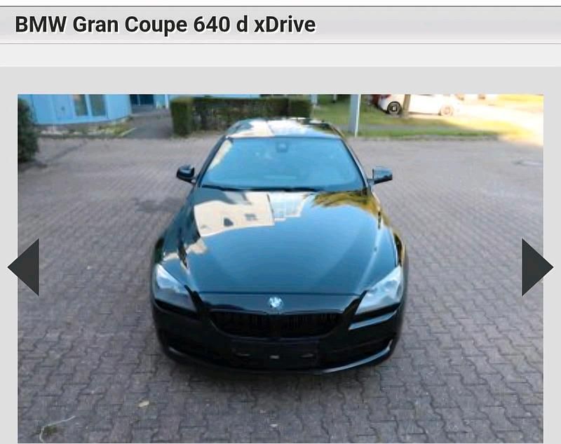 Schwarz Gebraucht 2025 BMW 640 Coupé | 16.000 € (Fairer Preis) - Bild 1/4