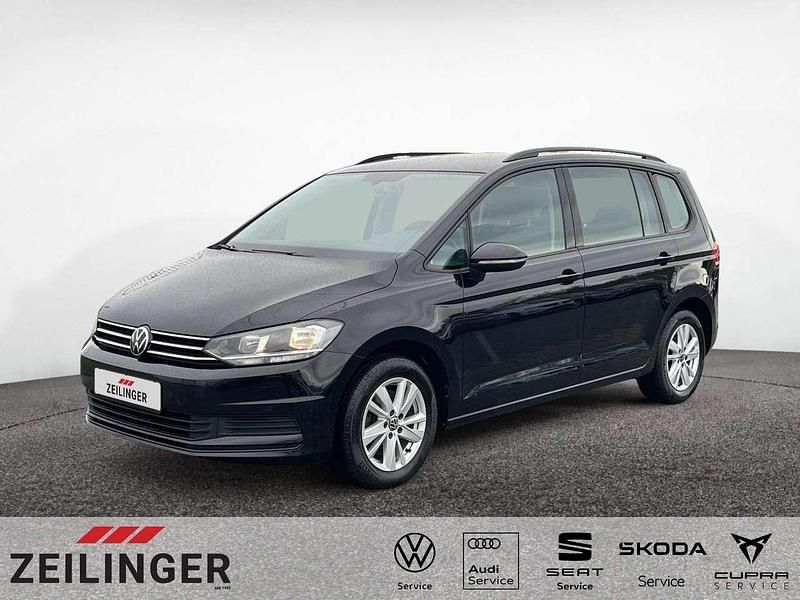 Gebraucht VW Touran Comfortline 122 PS (89 kW) 2021 Schwarz Van / Kleinbus