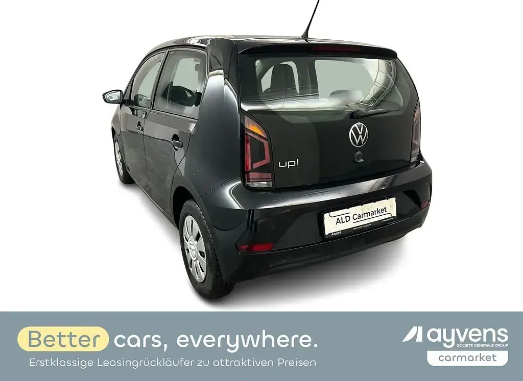 Gebraucht VW up! 65 PS (47 kW) 2021 Deep black perleffekt Kleinwagen