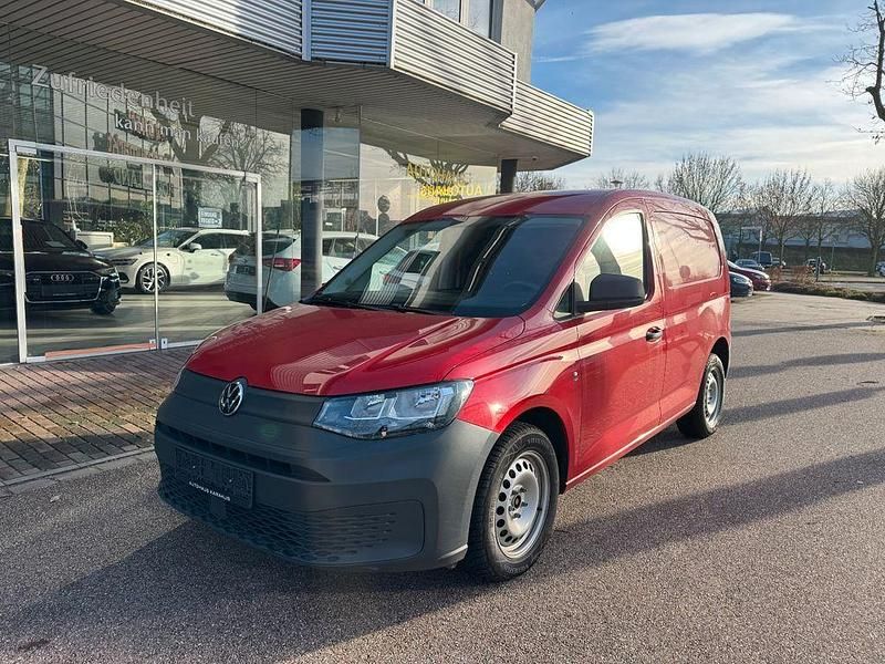 Rot Gebraucht 2021 VW Caddy Van / Kleinbus | 14.450 € (Superpreis) - Bild 1/4