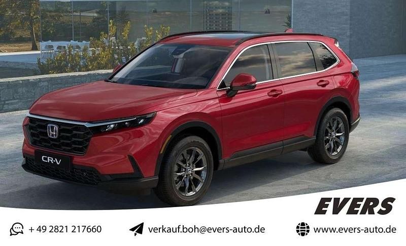 Premium crystal red Gebraucht 2025 Honda CR-V Elegance SUV | 42.830 € (Teuer) - Bild 1/4