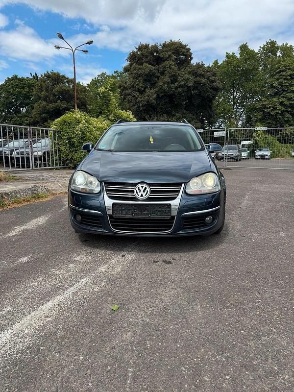 Blau Gebraucht 2007 VW Golf V Kombi | 1.350 € (Superpreis) - Bild 1/4