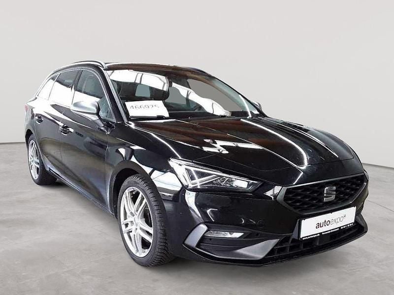 Gebraucht Seat Leon FR 150 PS (110 kW) 2021 Midnight schwarz metallic Kombi