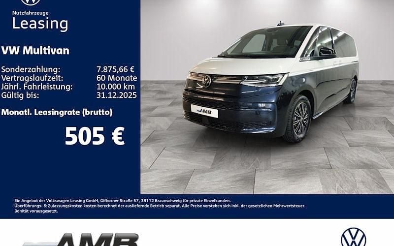 Weiß Neu 2025 VW Multivan Goal Van / Kleinbus | 76.450 € - Bild 1/4