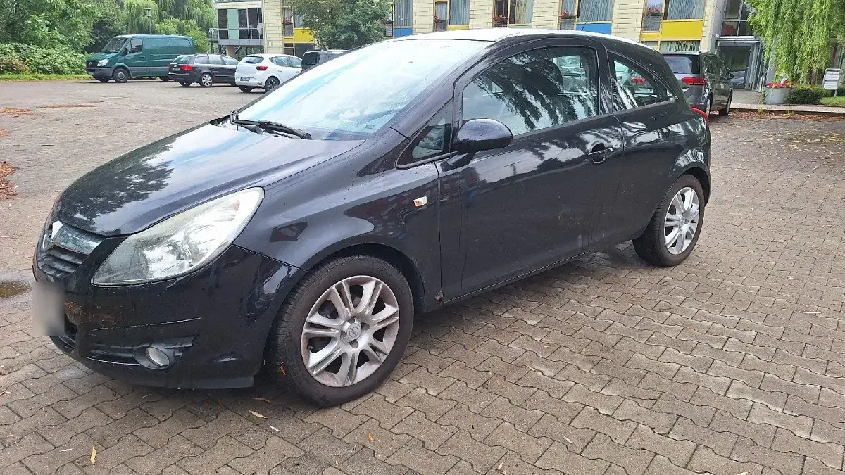 Gebraucht Opel Corsa 90 PS (66 kW) 2009 Schwarz Kleinwagen