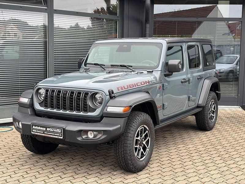 Grau Neu 2025 Jeep Wrangler Unlimited Rubicon SUV | 67.900 € (Etwas zu teuer) - Bild 1/4