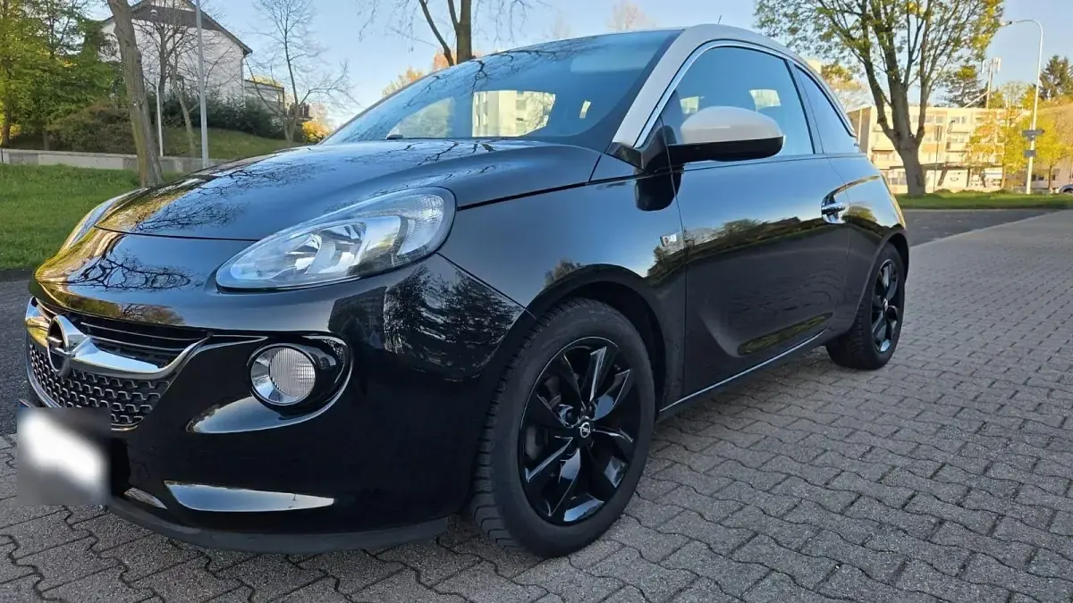 Gebraucht Opel Adam 87 PS (63 kW) 2019 Schwarz Kleinwagen