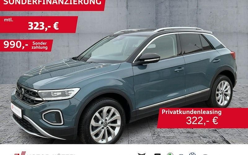 Gebraucht VW T-Roc Style 150 PS (110 kW) 2022 Blau SUV