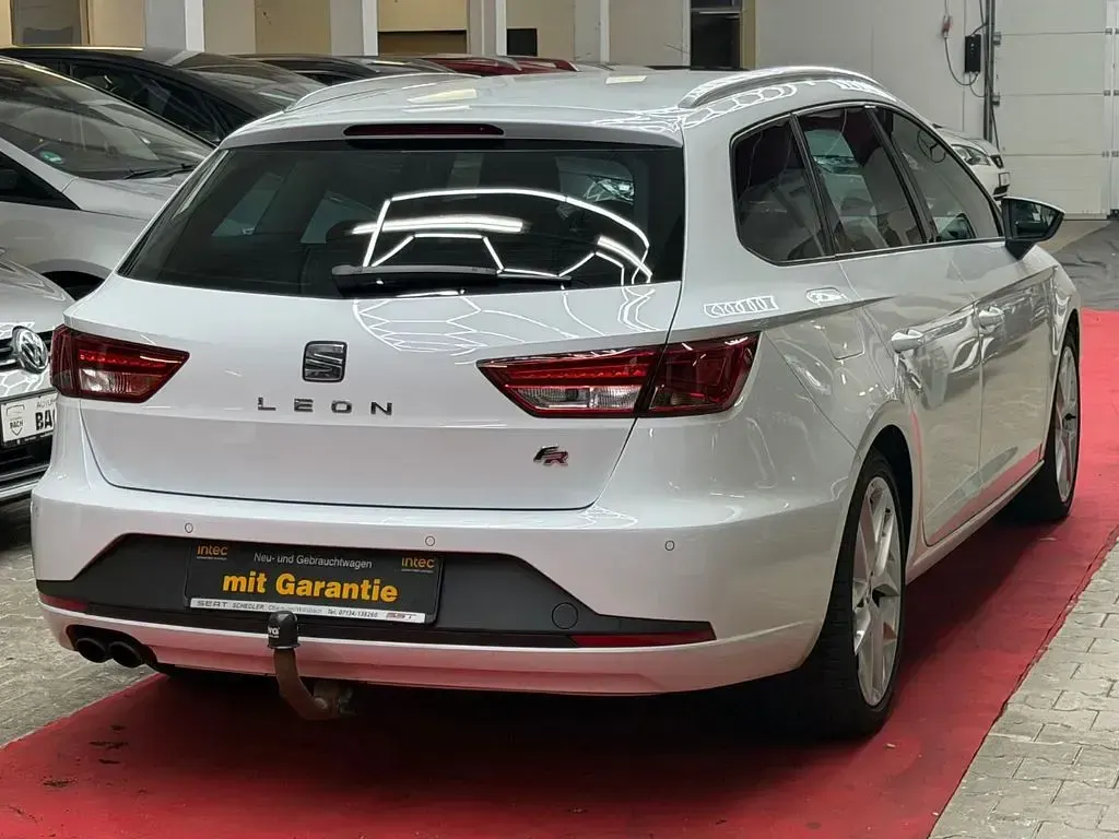 Gebraucht Seat Leon ST FR 179 PS (131 kW) 2014 Weiß Kombi