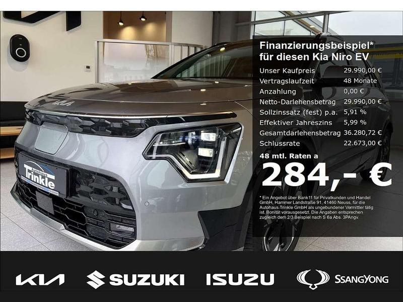 Grau Gebraucht 2023 Kia e-Niro Inspiration SUV | 29.990 € (Etwas zu teuer) - Bild 1/3