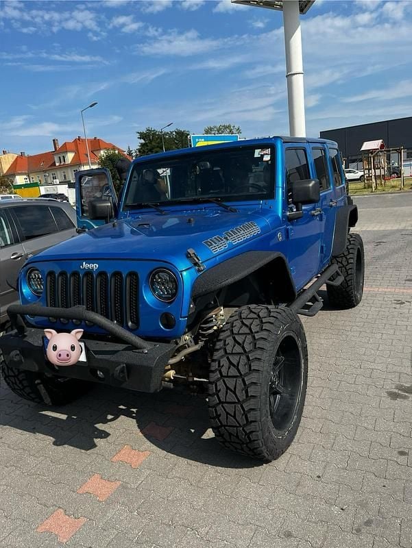 Blau Gebraucht 2015 Jeep Wrangler Sahara SUV | 23.000 € (Guter Preis) - Bild 1/4