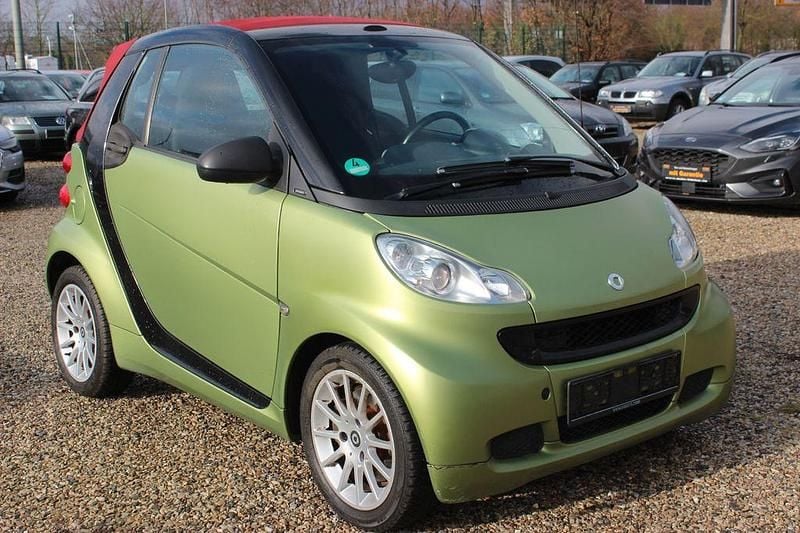 Gebraucht Smart ForTwo Cabrio 71 PS (52 kW) 2011 Grün Cabrio