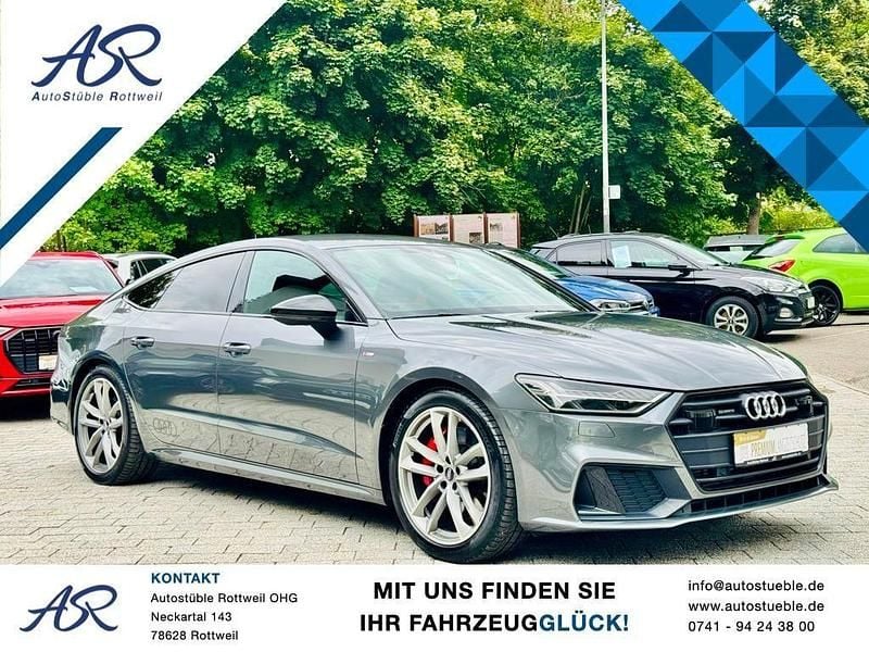 Daytonagrau perleffekt Gebraucht 2020 Audi A7 Sportback Sport Kleinwagen | 34.988 € (Guter Preis) - Bild 1/4