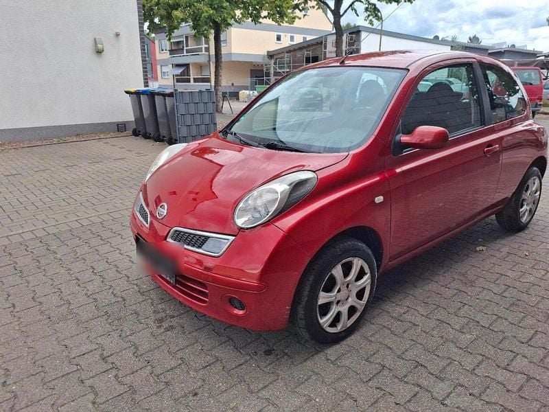 Rot Gebraucht 2008 Nissan Micra Kleinwagen | 950 € (Guter Preis) - Bild 1/4