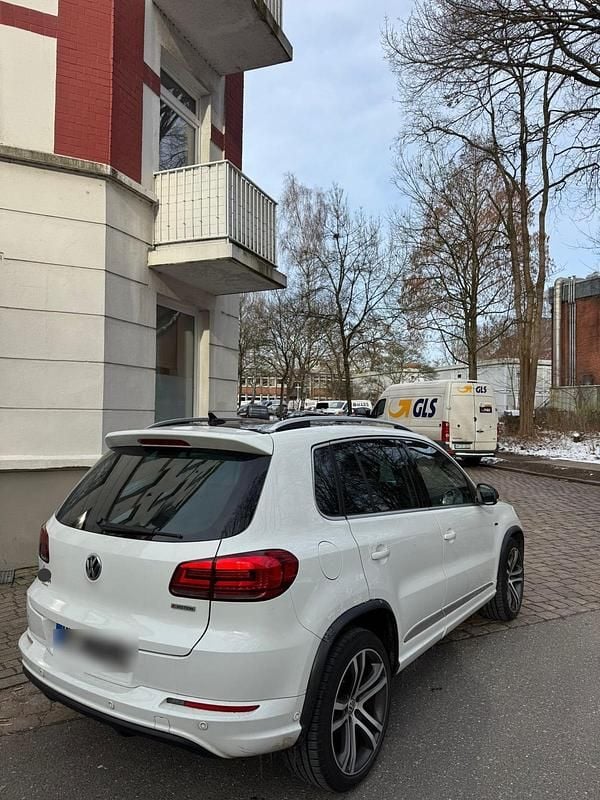 Gebraucht VW Tiguan R-line 184 PS (135 kW) 2016 Weiß SUV