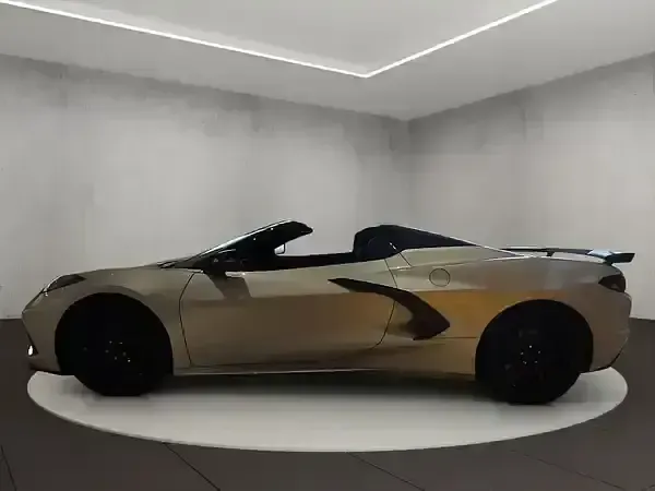 Ny Corvette Stingray 481 HK (353 kW) 2026 Sølv Cabriolet