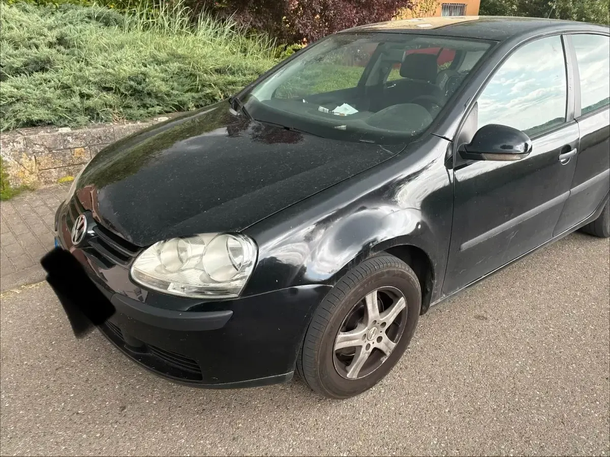 Gebraucht VW Golf V 2006 Schwarz Kleinwagen