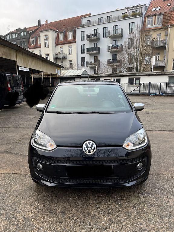 Gebraucht VW up! CLUB 60 PS (44 kW) 2016 Schwarz Kleinwagen
