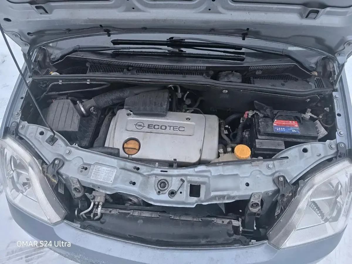 Gebraucht Opel Meriva 101 PS (74 kW) 2005 Silber Van / Kleinbus