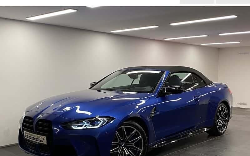 M portimao blau Gebraucht 2022 BMW M4 Cabriolet Competition Edition Cabrio | 74.850 € (Fairer Preis) - Bild 1/4