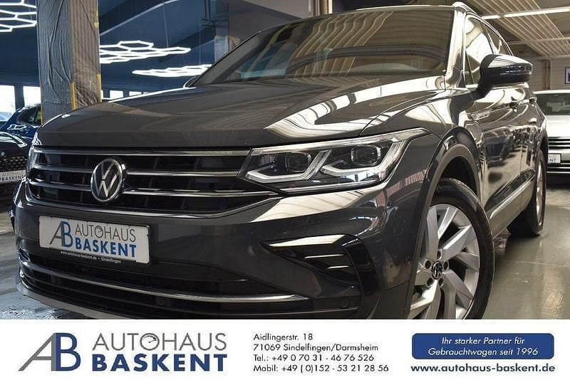 Grau Gebraucht 2021 VW Tiguan Elegance SUV | 24.890 € (Guter Preis) - Bild 1/4
