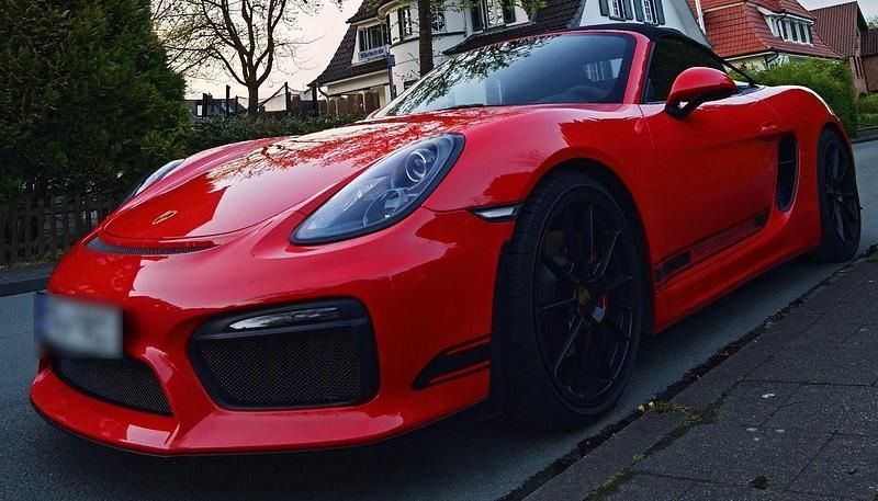 Gebraucht Porsche Boxster 375 PS (275 kW) 2016 Rot Cabrio