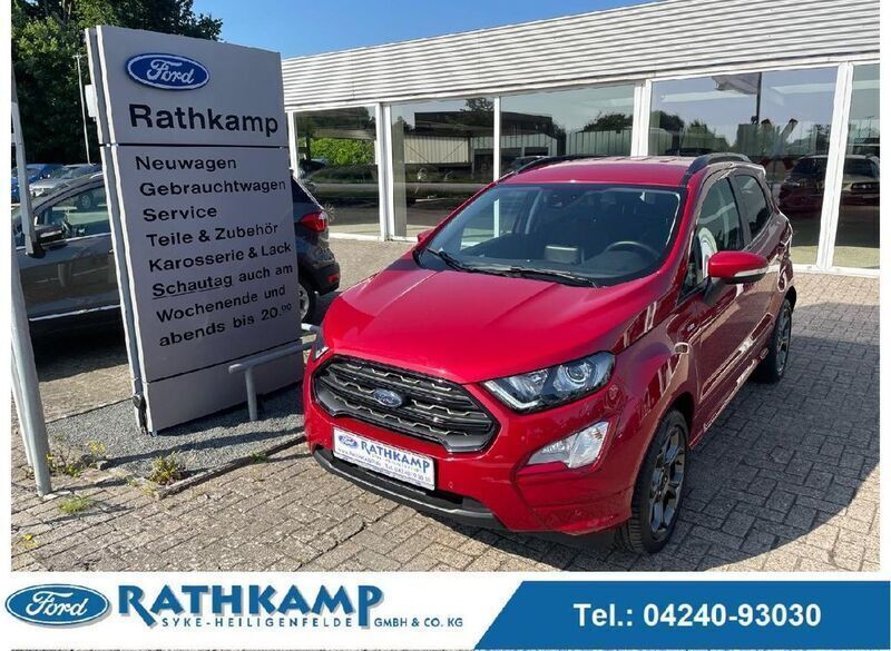 Fantastic red tc Gebraucht 2023 Ford Ecosport ST-Line SUV | 18.990 € (Fairer Preis) - Bild 1/4