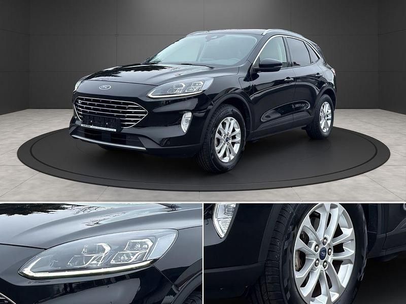 Schwarz Gebraucht 2021 Ford Kuga Titanium X SUV | 19.299 € (Superpreis) - Bild 1/4