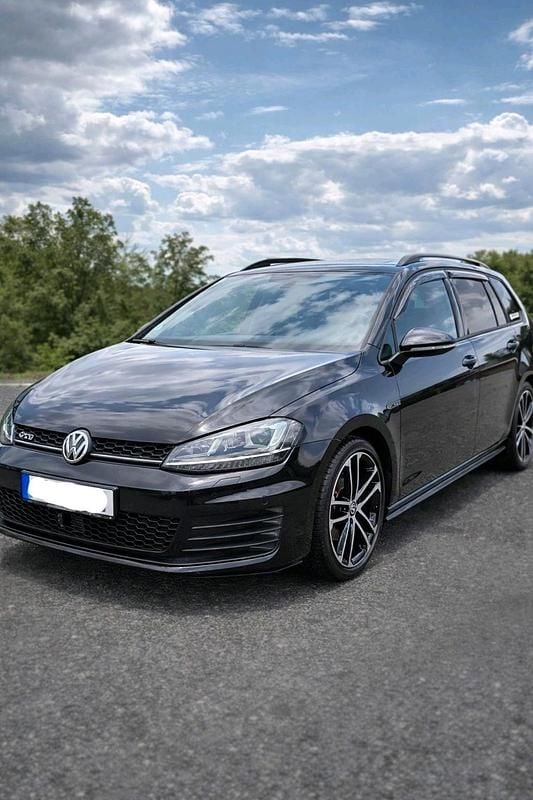 Schwarz Gebraucht 2015 VW Golf VII GTD Kombi | 13.900 € (Guter Preis) - Bild 1/4