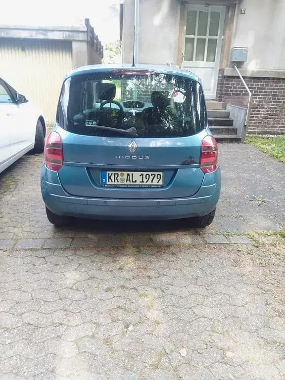 Gebraucht Renault Grand Modus Dynamique 111 PS (81 kW) 2010 Blau Van / Kleinbus