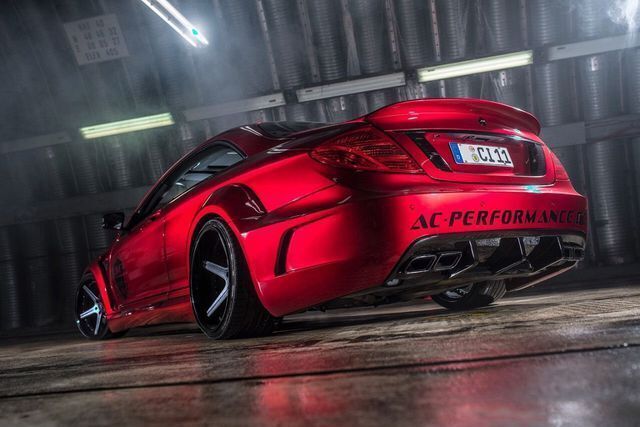 Gebraucht Mercedes CL500 435 PS (319 kW) 2010 Rot metallic Coupé