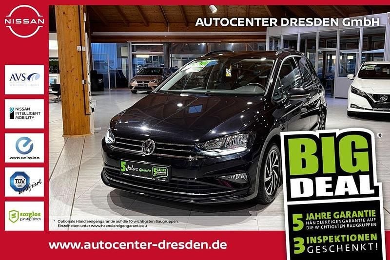 Schwarz Gebraucht 2019 VW Golf Sportsvan Join Van / Kleinbus | 12.980 € (Guter Preis) - Bild 1/4