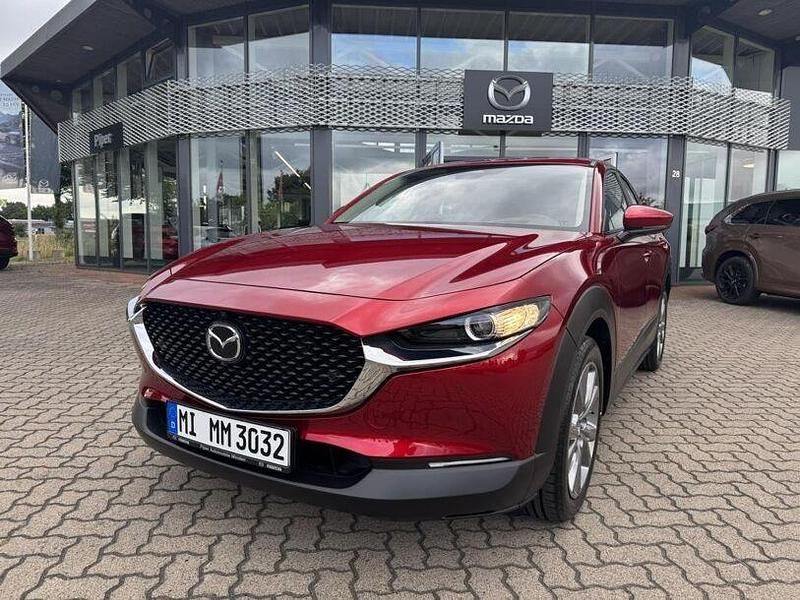 Soul red crystal m Gebraucht 2025 Mazda CX-30 Center-Line SUV | 30.990 € - Bild 1/4