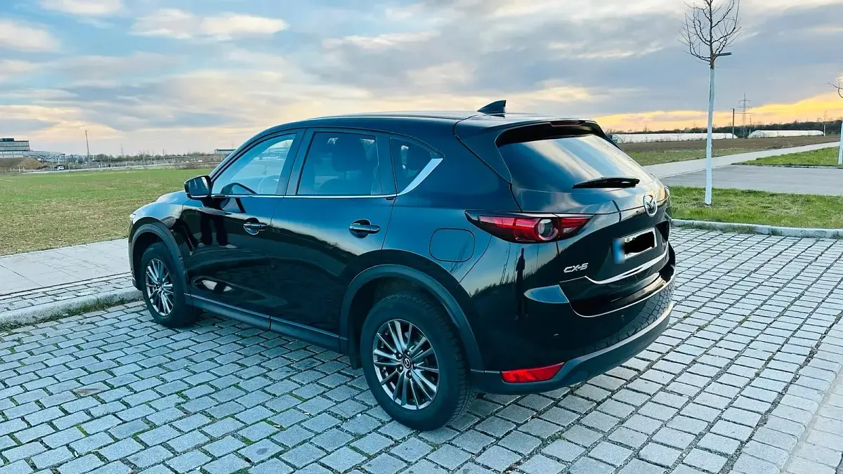 Gebraucht Mazda CX-5 150 PS (110 kW) 2018 Schwarz SUV