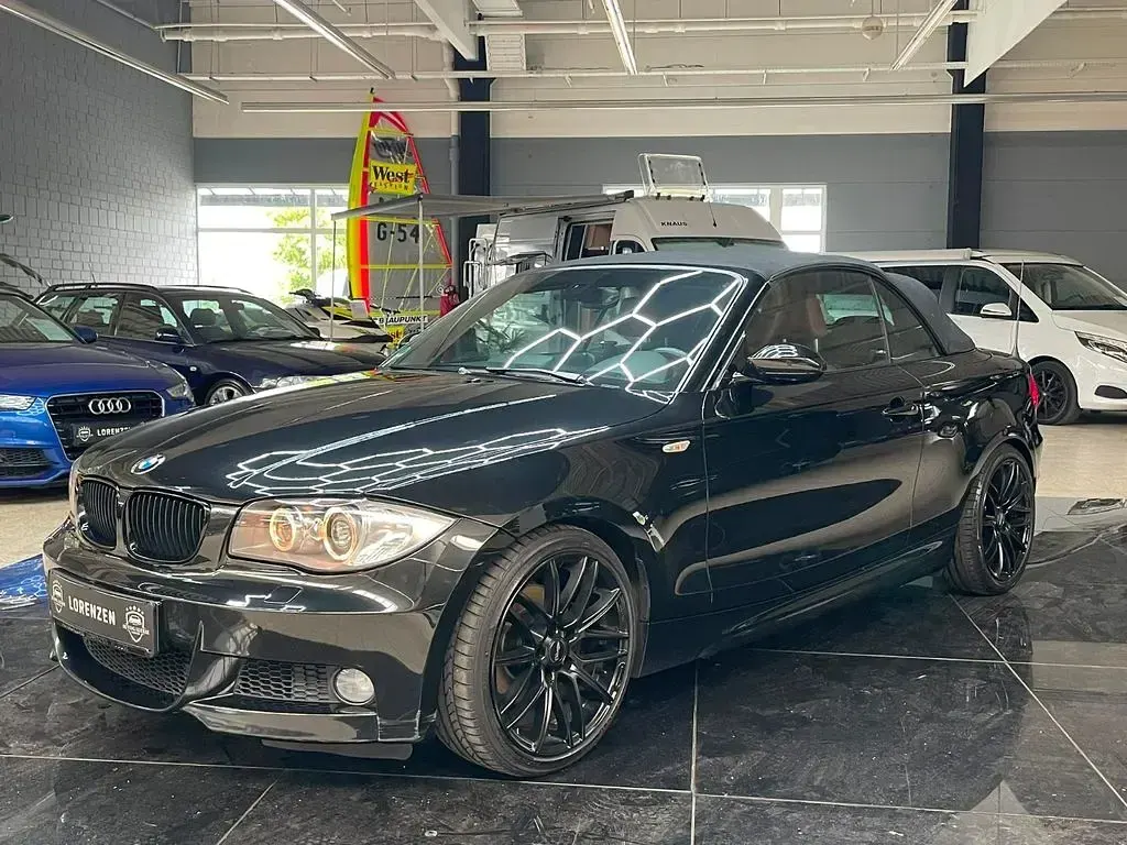Gebraucht BMW 125 Cabriolet M Sport 218 PS (160 kW) 2008 Schwarz Cabrio