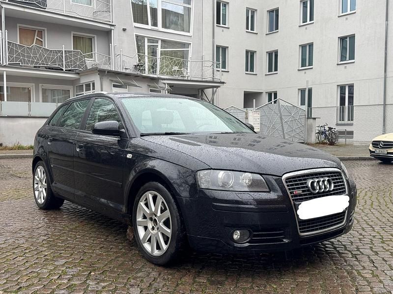 Schwarz Gebraucht 2006 Audi A3 S-Line Limousine | 1.950 € (Superpreis) - Bild 1/4
