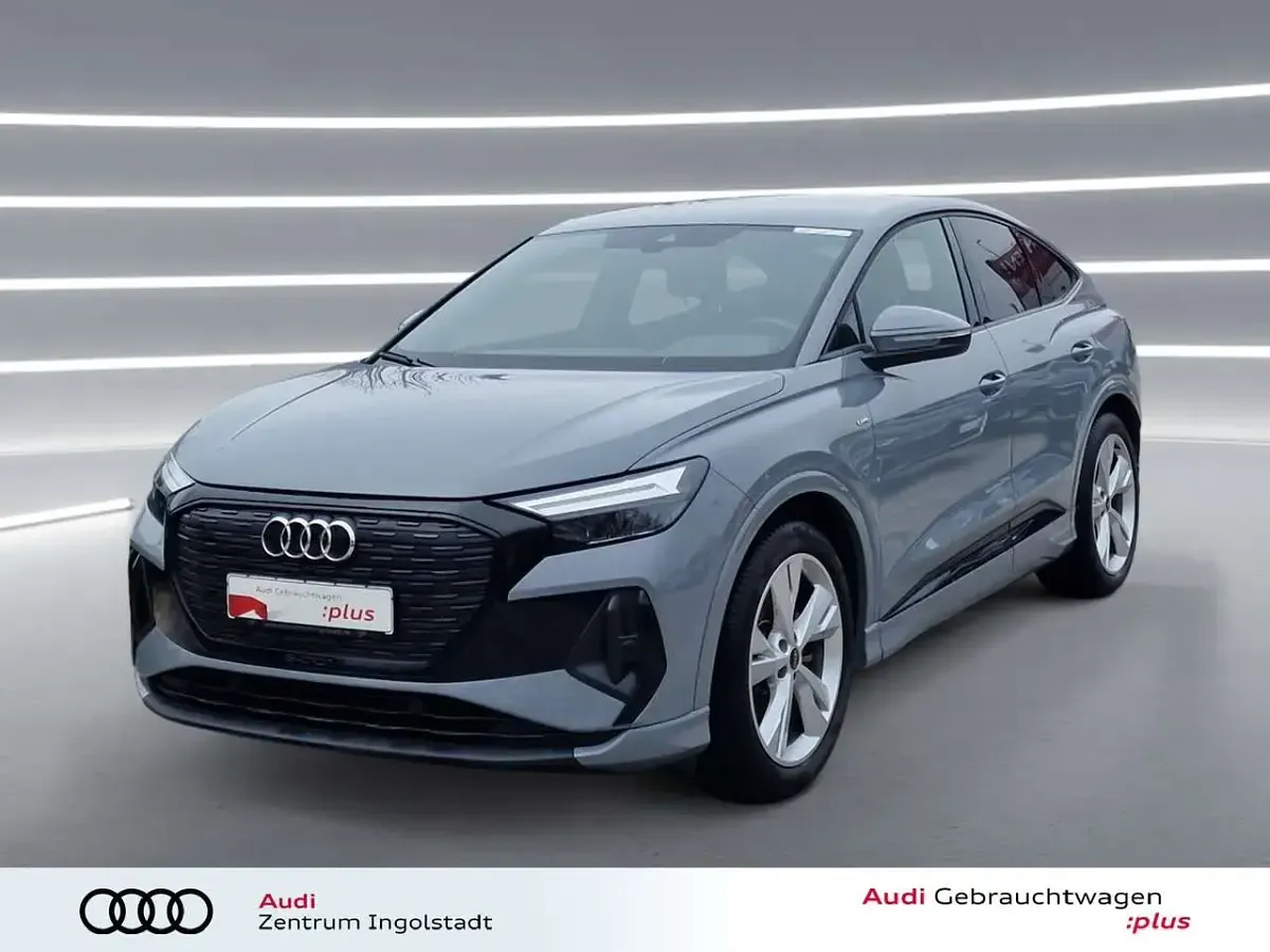 Gebraucht Audi Q4 Sportback e-tron S-Line 125 kW (170 PS) 2023 Grau SUV