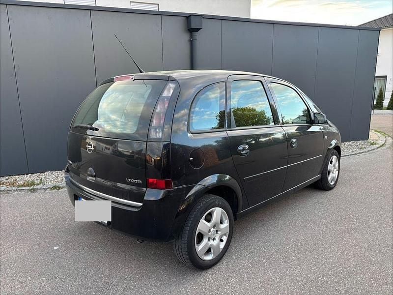Gebraucht Opel Meriva 101 PS (74 kW) 2008 Schwarz Van / Kleinbus