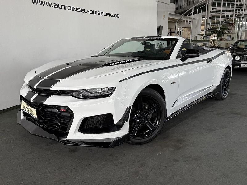 Weiß Gebraucht 2020 Chevrolet Camaro ZL1 LT Cabrio | 29.850 € (Teuer) - Bild 1/4
