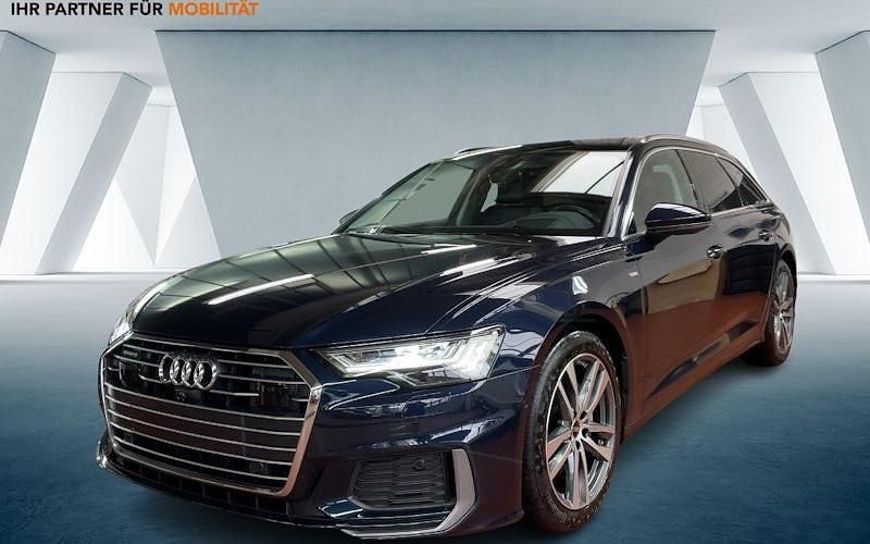 Blau Gebraucht 2022 Audi A6 S-Line Kombi | 46.980 € (Teuer) - Bild 1/4