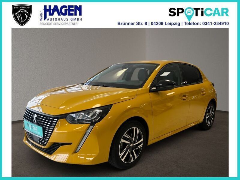 Gelb Gebraucht 2023 Peugeot 208 Allure Kleinwagen | 14.990 € (Guter Preis) - Bild 1/4
