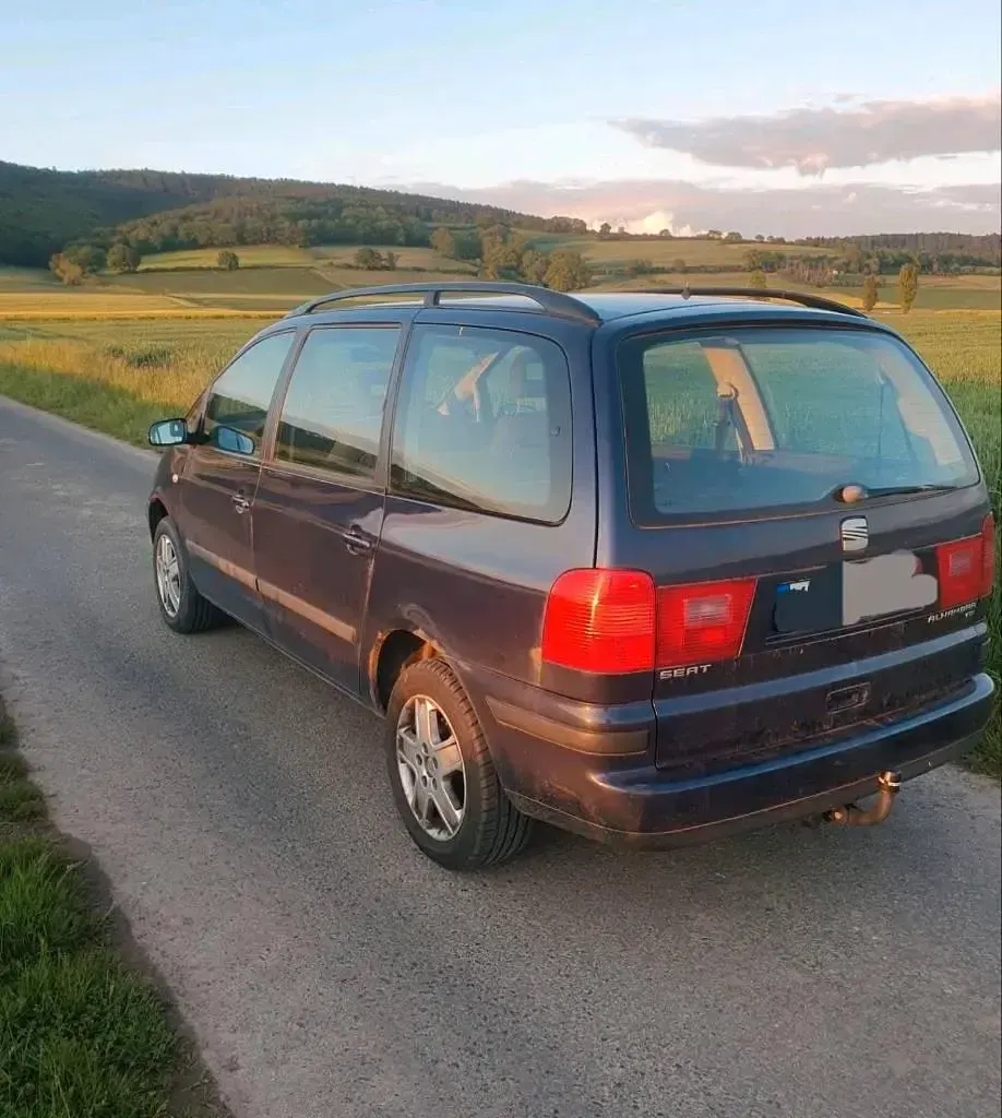 Gebraucht Seat Alhambra 116 PS (85 kW) 2003 Blau Van / Kleinbus