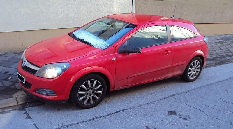 Gebraucht Opel Astra GTC 116 PS (85 kW) 2008 Rot Coupé
