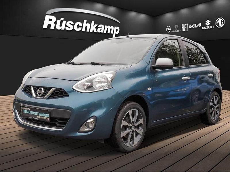 M) (blau Gebraucht 2017 Nissan Micra N-TEC Kleinwagen | 8.980 € (Fairer Preis) - Bild 1/4