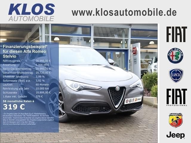 Grau Gebraucht 2023 Alfa Romeo Stelvio Ti SUV | 36.990 € (Guter Preis) - Bild 1/4