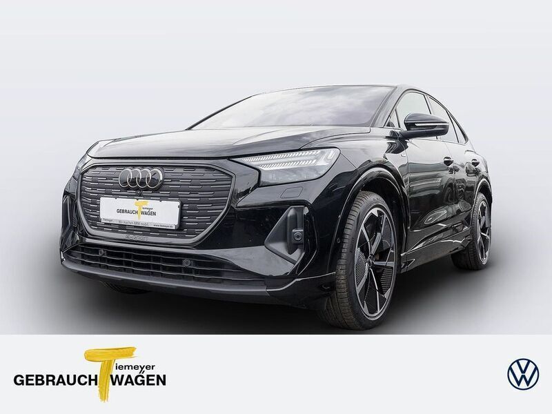Schwarz Gebraucht 2023 Audi Q4 Sportback e-tron S-Line SUV | 41.780 € (Fairer Preis) - Bild 1/4