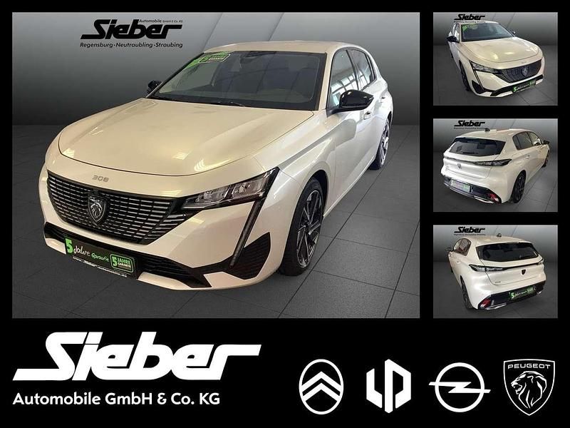 Weiss perlglänzend Gebraucht 2022 Peugeot 308 Allure Limousine | 22.990 € (Fairer Preis) - Bild 1/4