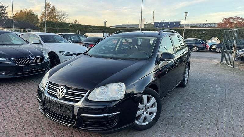 Gebraucht VW Golf V Trendline 105 PS (77 kW) 2008 Schwarz Kombi